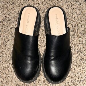 Sincerely Jules Black Mules
